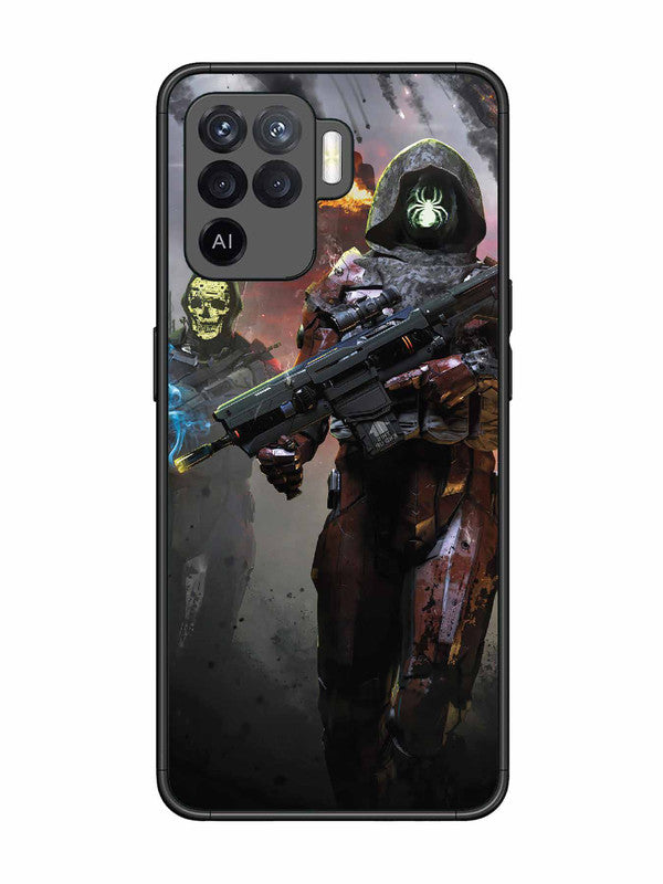 Oppo F19 Pro Sci-Fi Soldiers