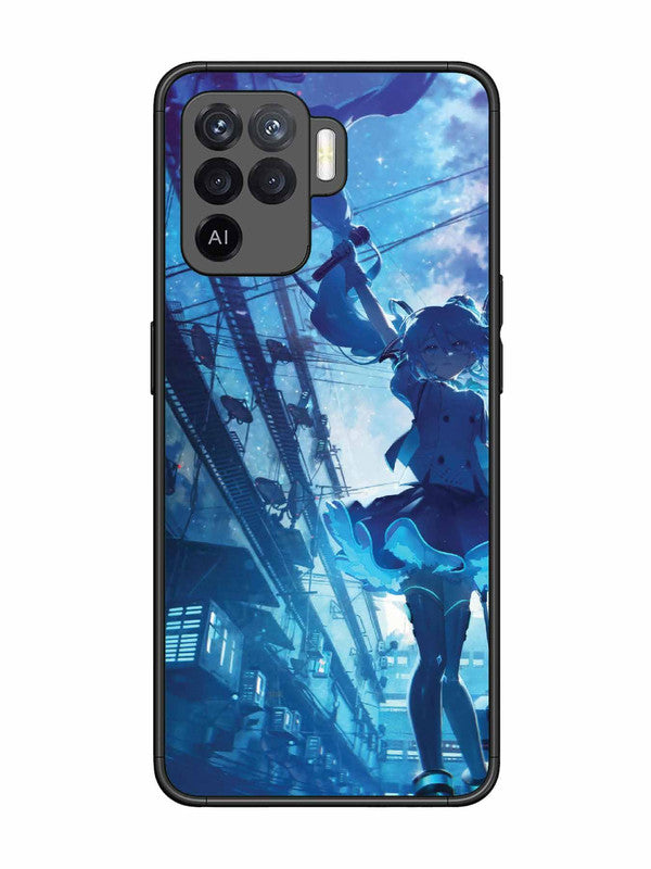 Oppo F19 Pro Hatsune Miku Anime Girl
