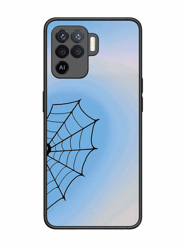 Oppo F19 Pro Spider Web Heart for Boys