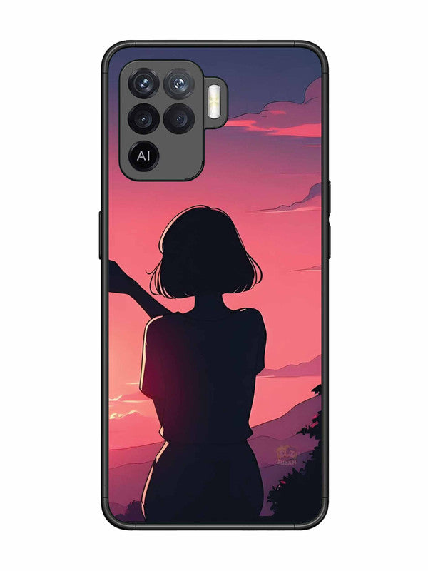 Oppo F19 Pro Love Heart with Hand Girl