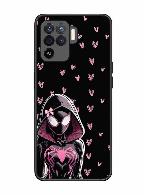 Oppo F19 Pro Spidergirl with hearts