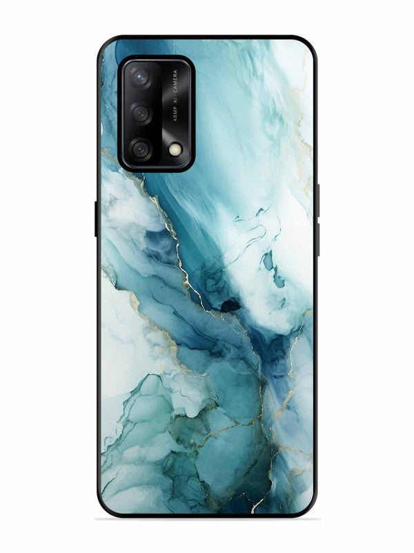 Oppo F19S Oceanic Marble