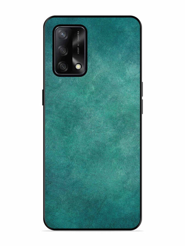 Oppo F19S Jungle green with Scratches Marble