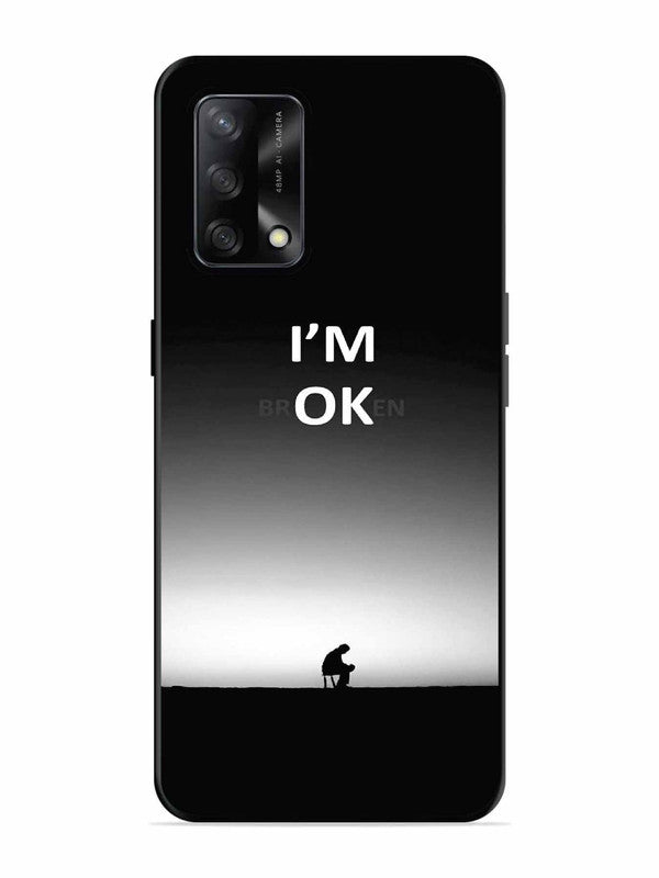 Oppo F19S I'm Broken A man on Chair Alone