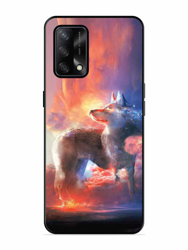 Oppo F19S wolf-fantasy-animal