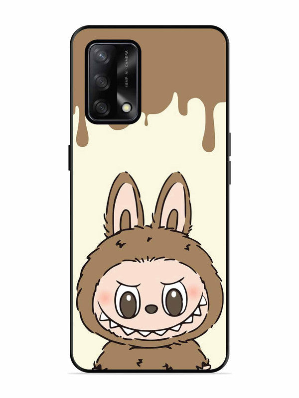 Oppo F19S Labubu Closeup Chocolate