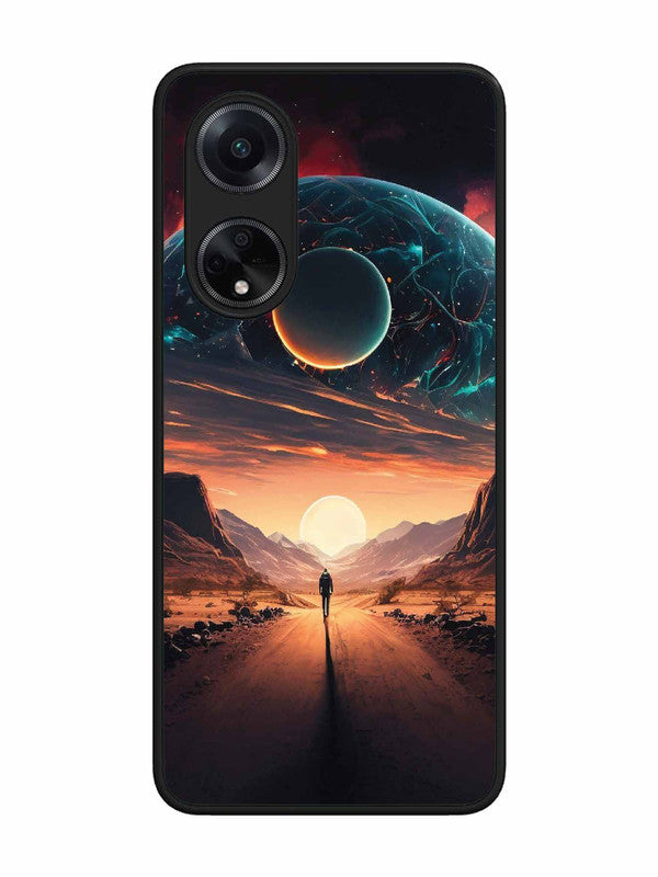 Oppo F23 5G Sunset with space scene
