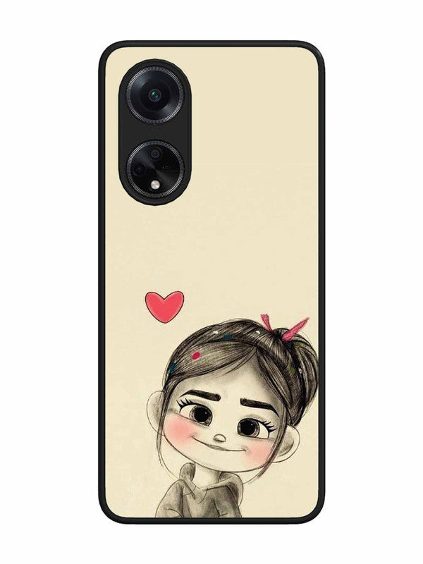 Oppo F23 5G Cute Girl Looking at You