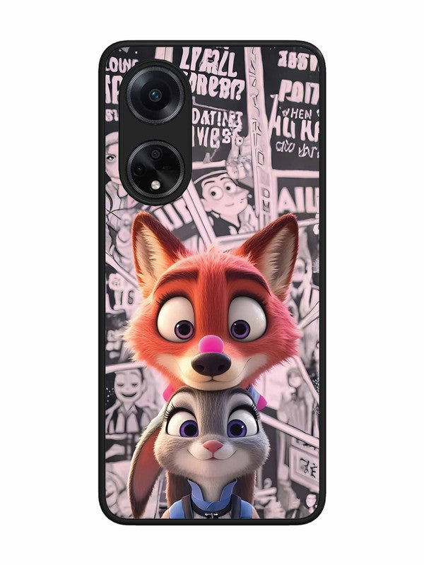 Oppo F23 5G Cute Nick wilde and judy hopps 2