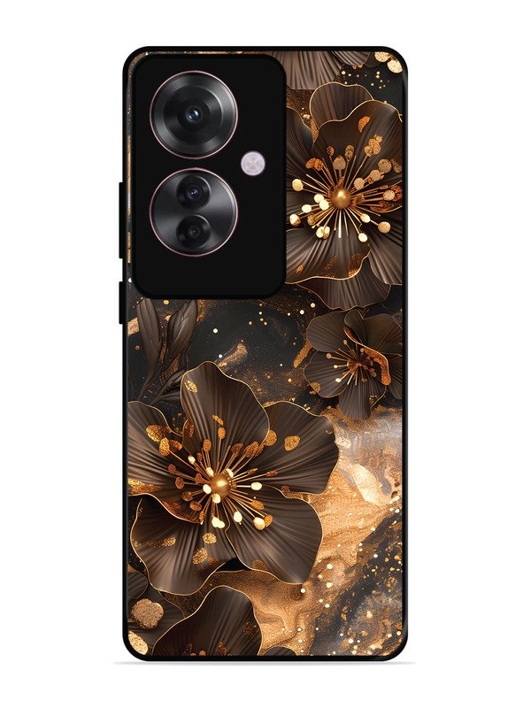 Oppo F25 Pro 5G Golden Flowars