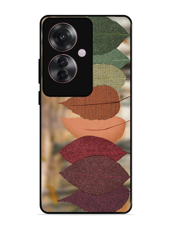 Oppo F25 Pro 5G Fabric Leafs