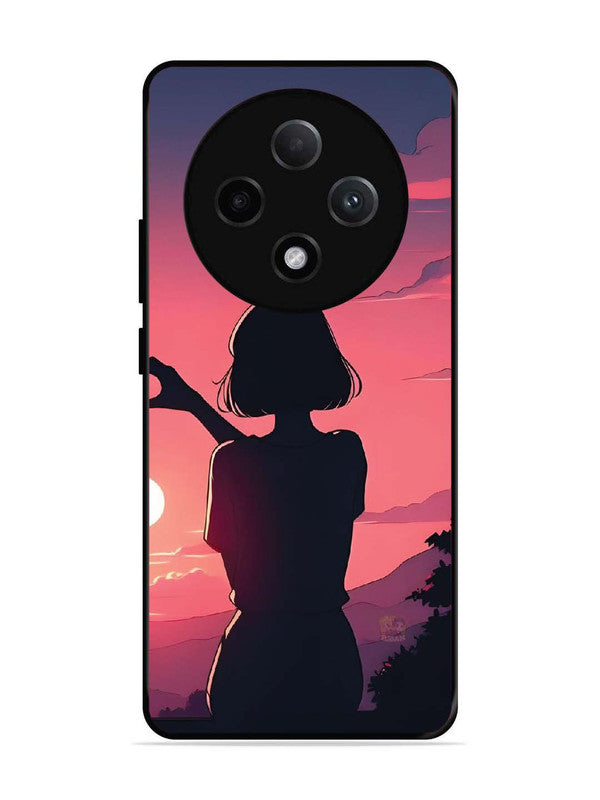Oppo F27 Pro Plus 5G Love Heart with Hand Girl