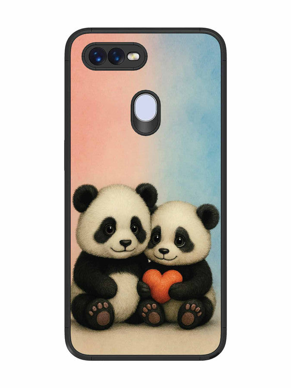 Oppo F9 Cute Baby Pandas