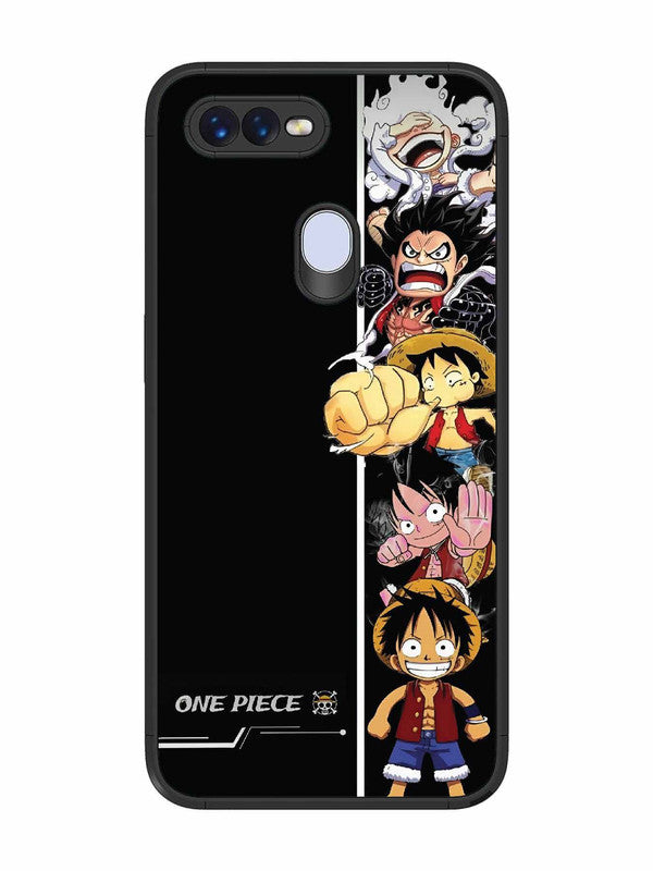 Oppo F9 Luffy Evolution Gear 5 Anime Art