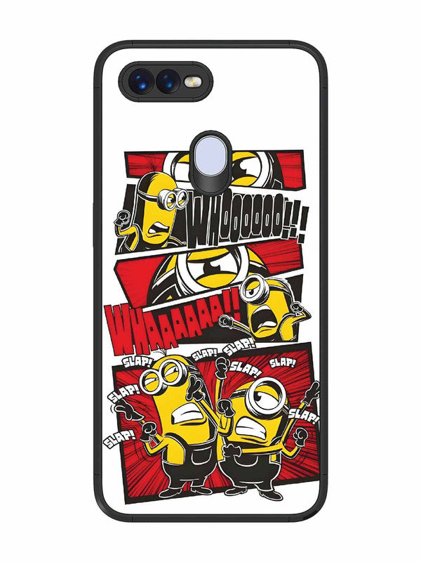 Oppo F9 Minions Comic Panel Action