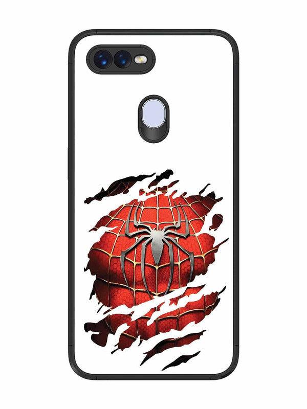 Oppo F9 Spider man iconic sign