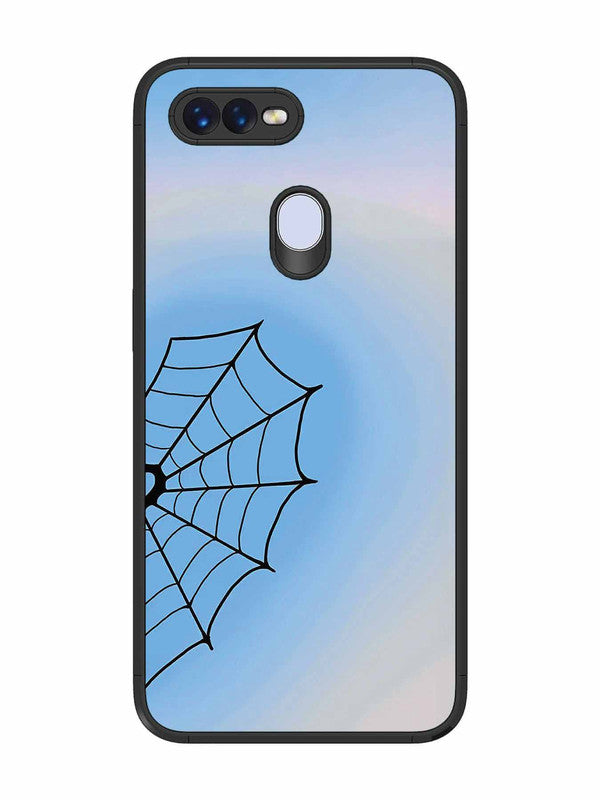 Oppo F9 Spider Web Heart for Boys