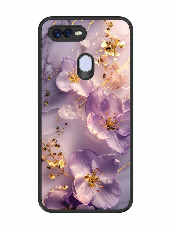 Oppo F9 Pro Orchid with Golden Safron