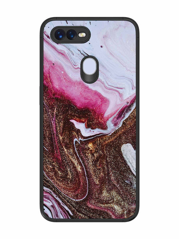 Oppo F9 Pro Elegant Rose & Gold Marble