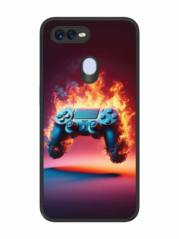 Oppo F9 Pro Console on fire