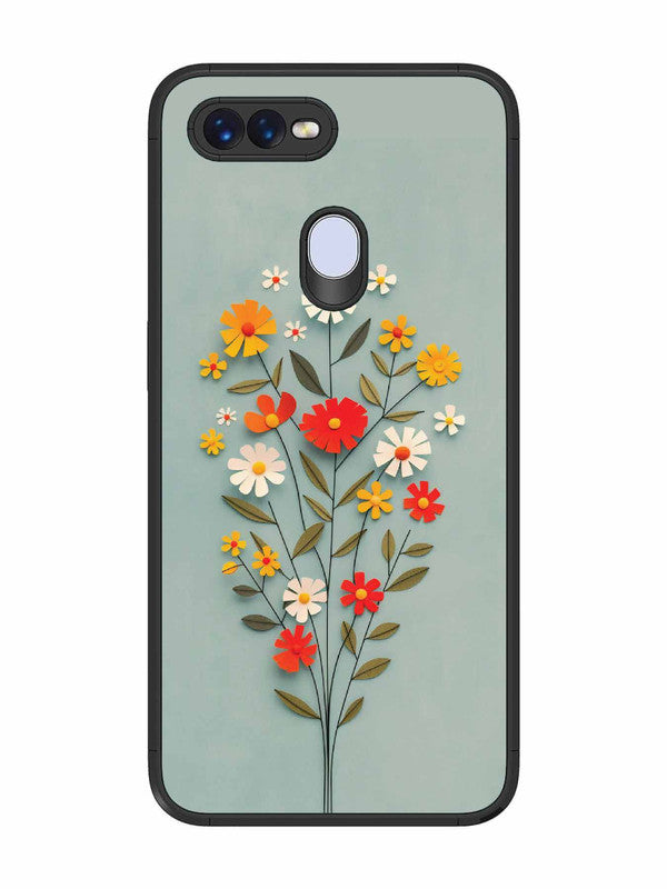 Oppo F9 Pro Paper Flowers