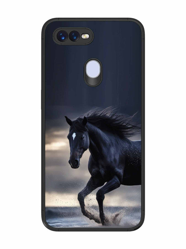 Oppo F9 Pro black-horse-animal