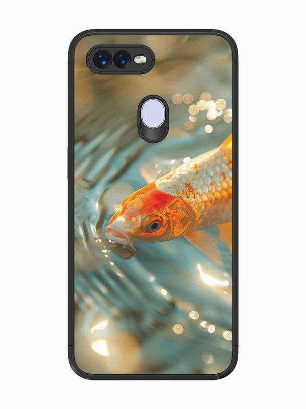 Oppo F9 Pro gold-fish-animal