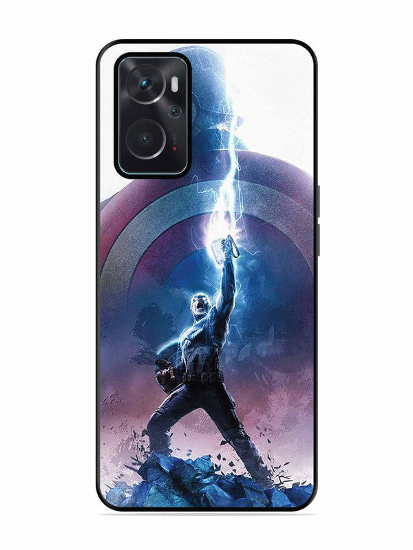 Oppo K10 4G captain america thor hammer lightning