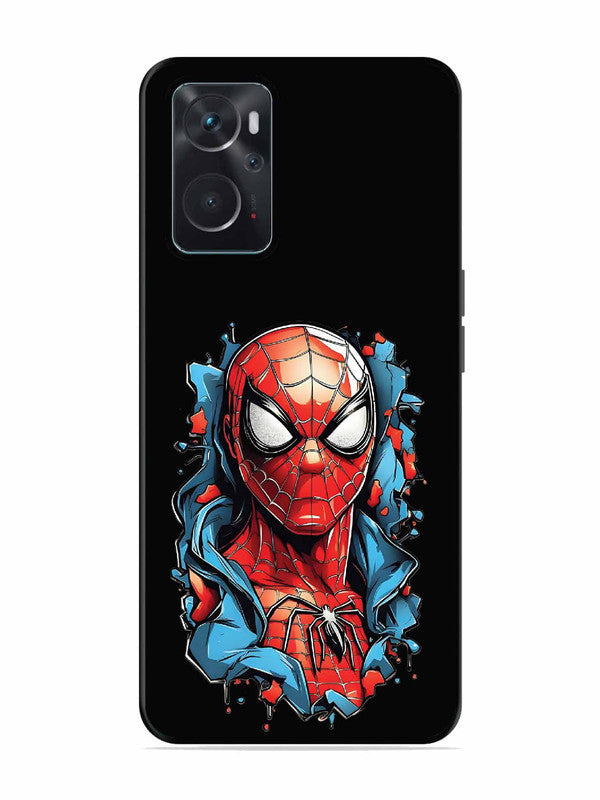 Oppo K10 4G Spider man street art style