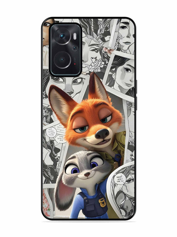 Oppo K10 4G Cute Nick wilde and judy hopps