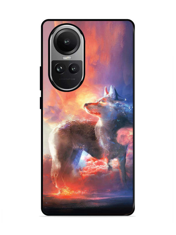 Oppo RENO 10 5G wolf-fantasy-animal