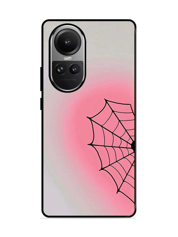 Oppo RENO 10 5G Spider Web Heart for Girl