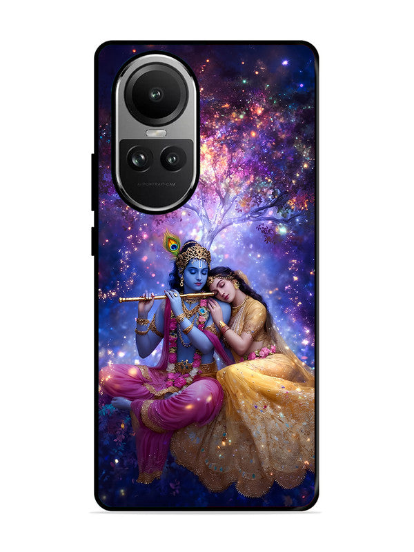Oppo RENO 10 5G | 2D Metal | Radha Krishna Enjoying Flute | OPR-10-459
