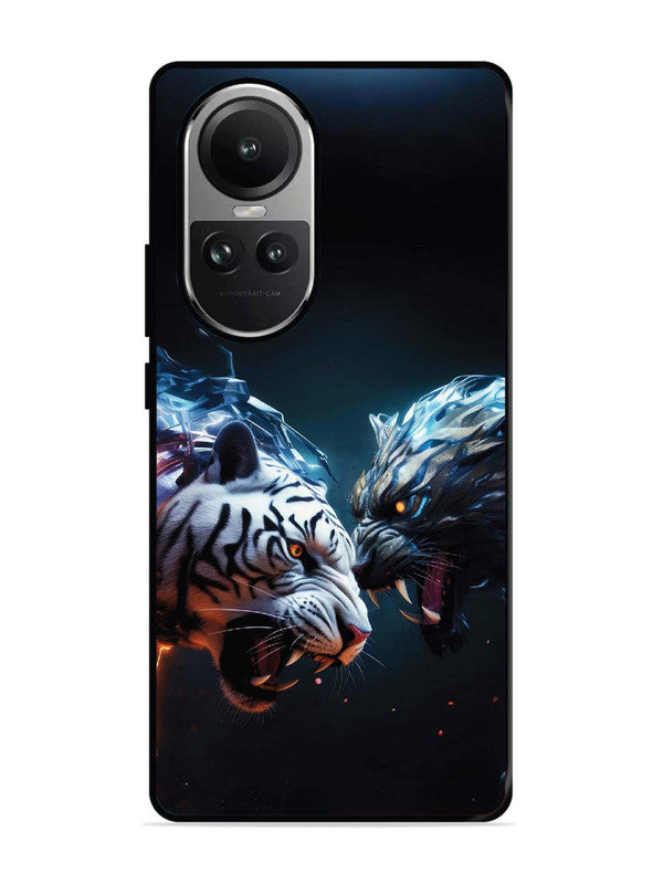 Oppo RENO 10 Pro 5G Tiger vs Panther