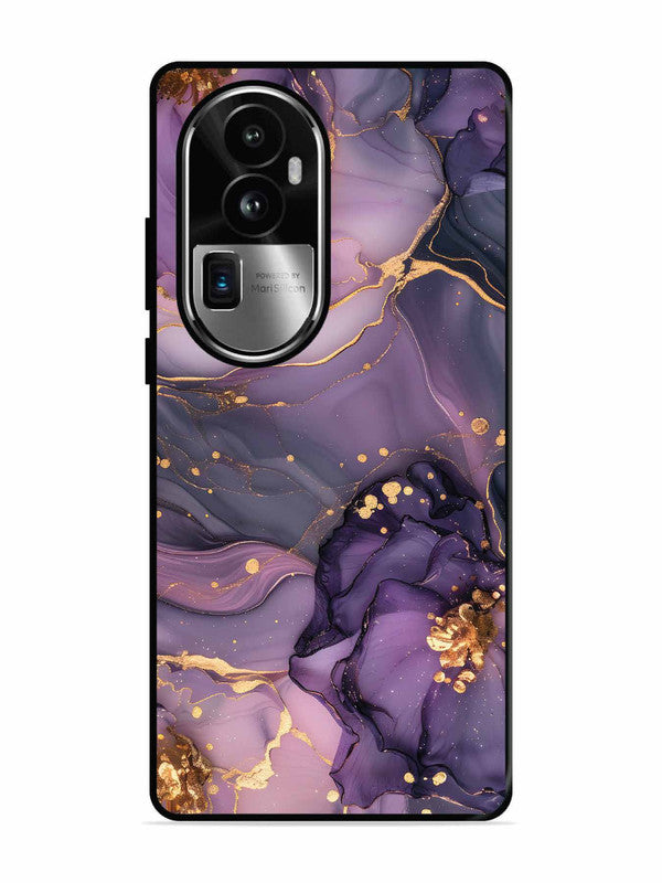 Oppo RENO 10 Pro Plus Royal Orchid Theme Marble