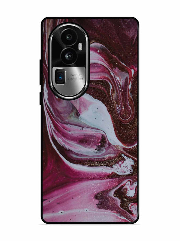 Oppo RENO 10 Pro Plus Pink And Golden Marble