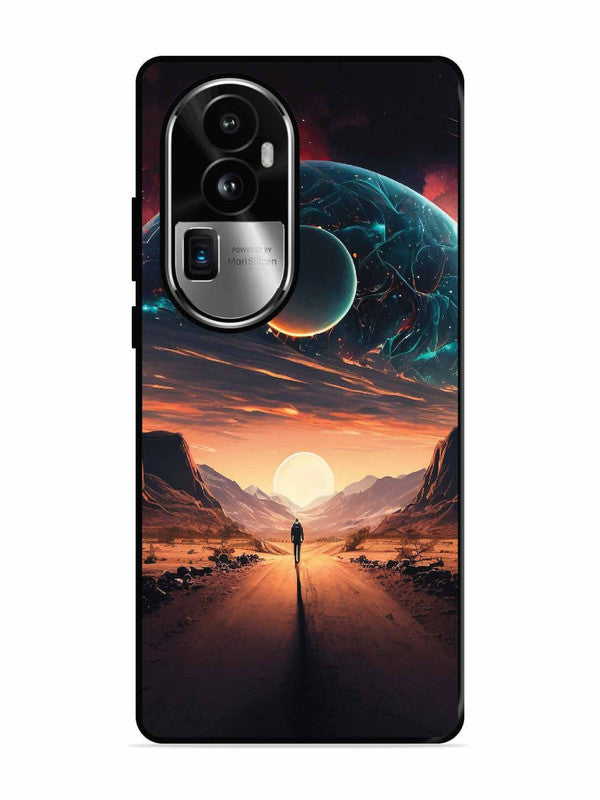 Oppo RENO 10 Pro Plus Sunset with space scene