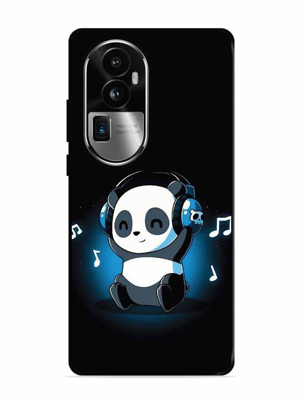 Oppo RENO 10 Pro Plus Panda Listening Music