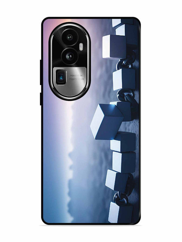 Oppo RENO 10 Pro Plus Minimalist Blockchain Cube Chain