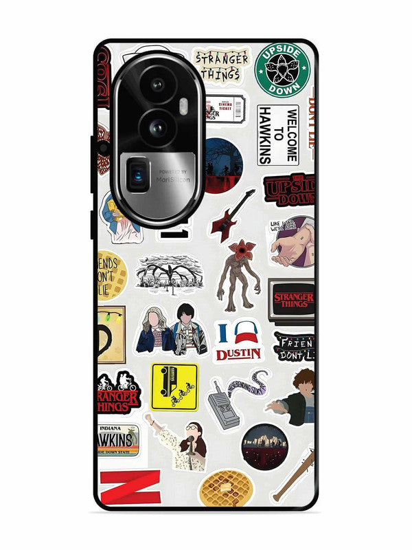 Oppo RENO 10 Pro Plus Stranger Things Sticker 4