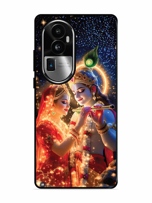 Oppo RENO 10 Pro Plus Radha Krishna posing with flute