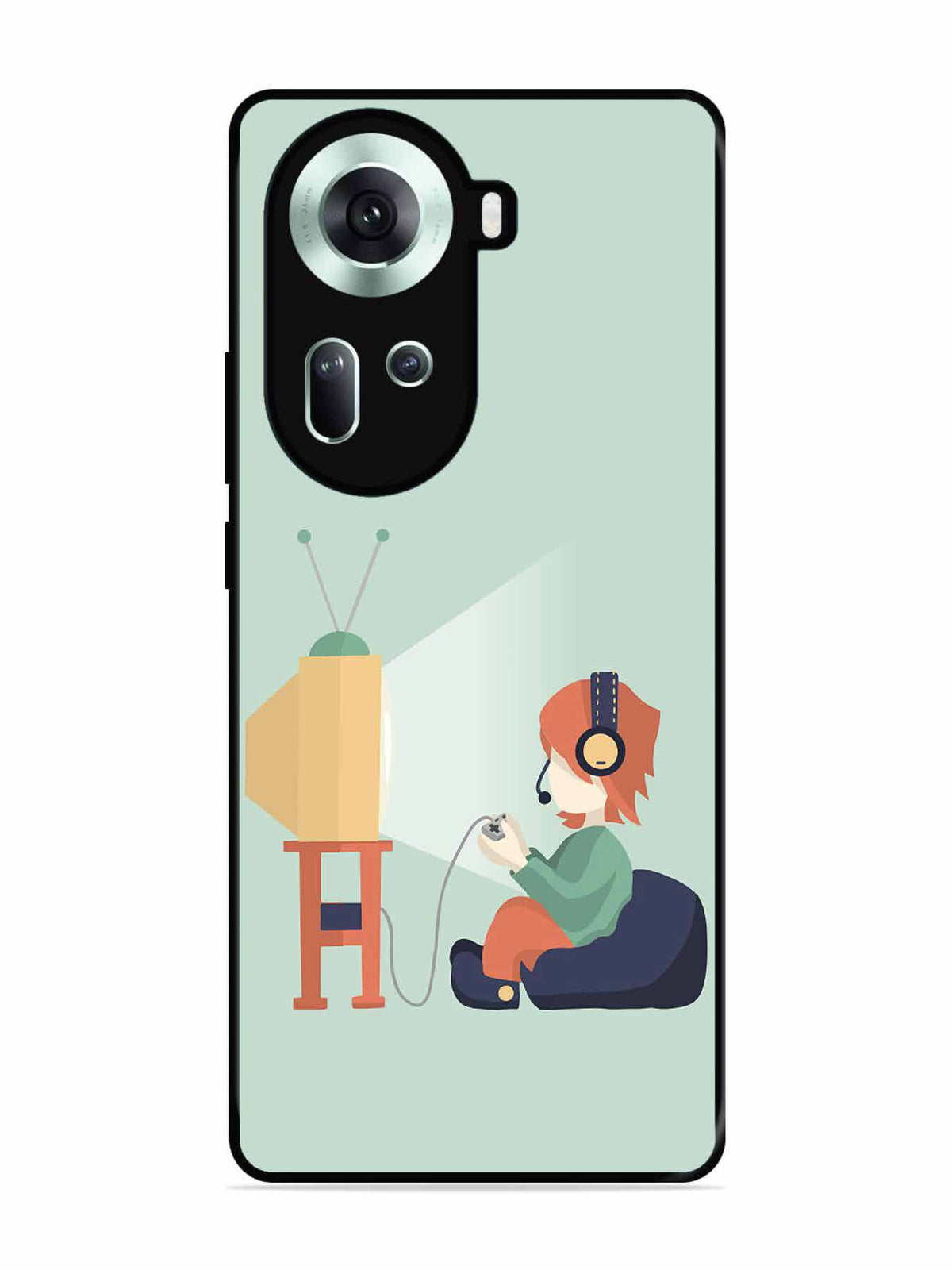 Oppo RENO 11 5G Kid Playing Game