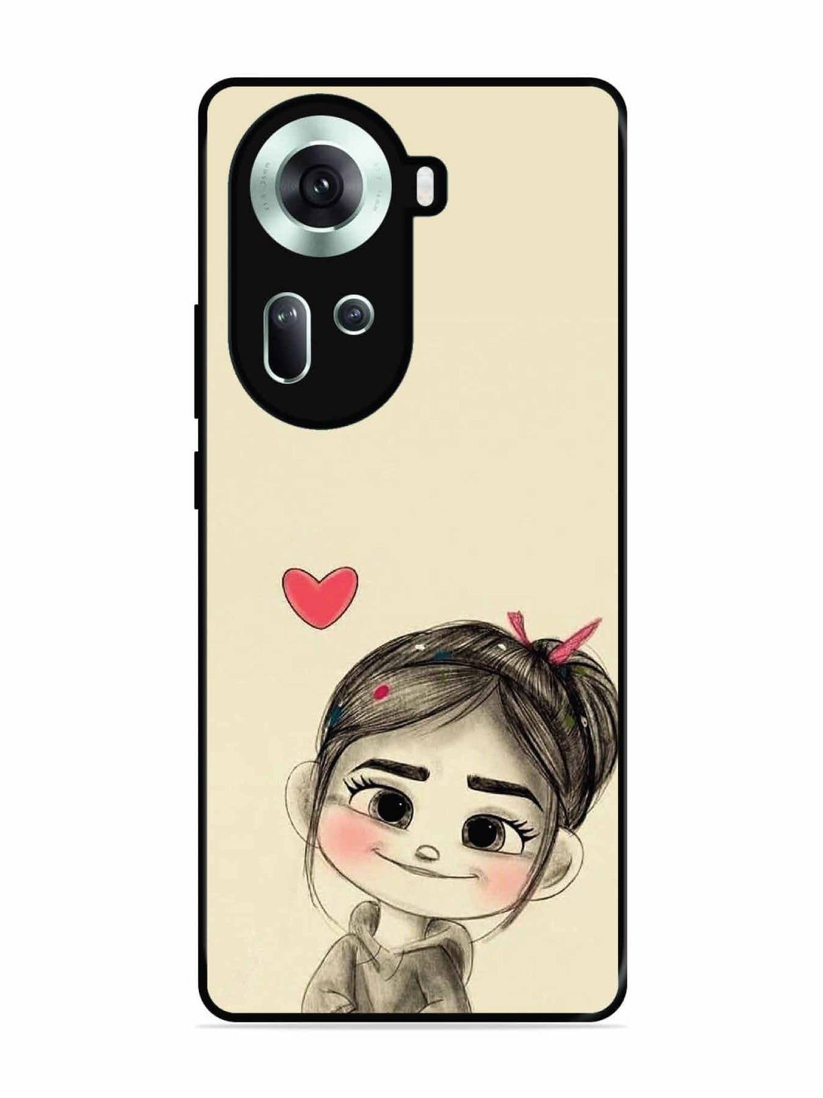 Oppo RENO 11 5G Cute Girl Looking at You