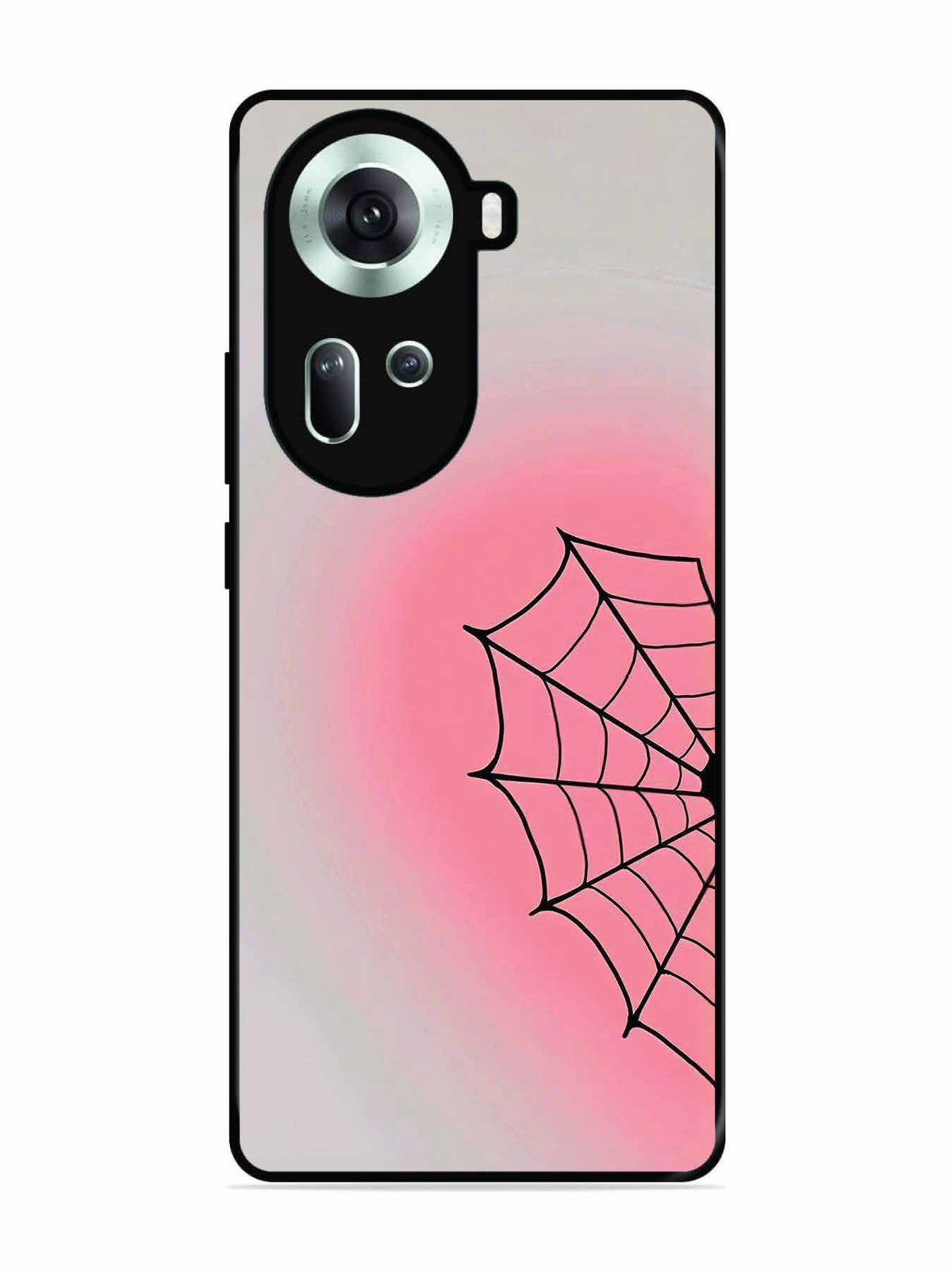 Oppo RENO 11 5G Spider Web Heart for Girl