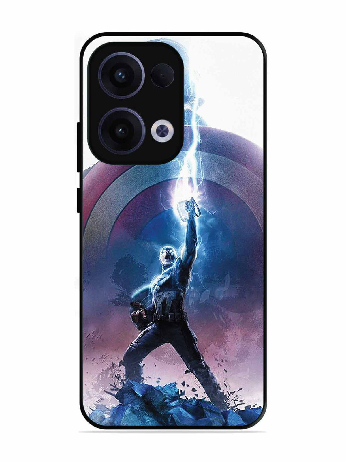 Oppo RENO 13 5G captain america thor hammer lightning
