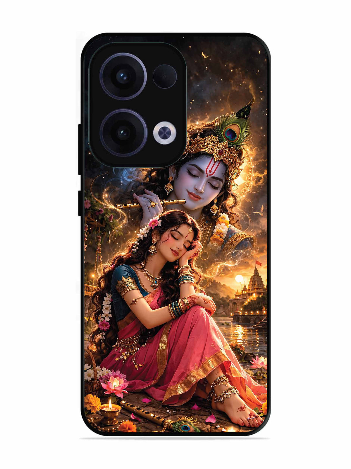 Oppo RENO 13 5G Radha thinking of Krishna