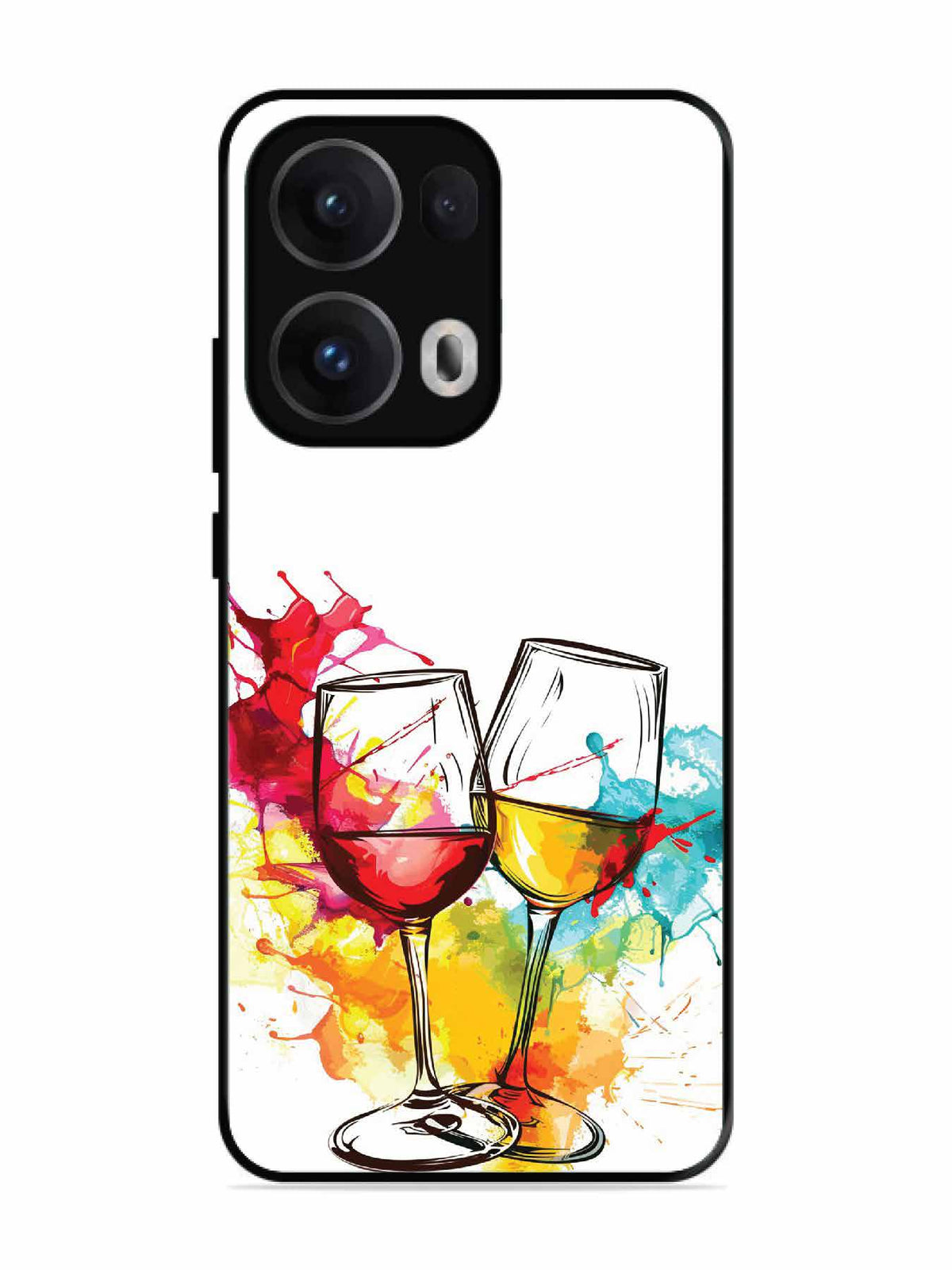 Oppo RENO 13 Pro Colorful wine glasses