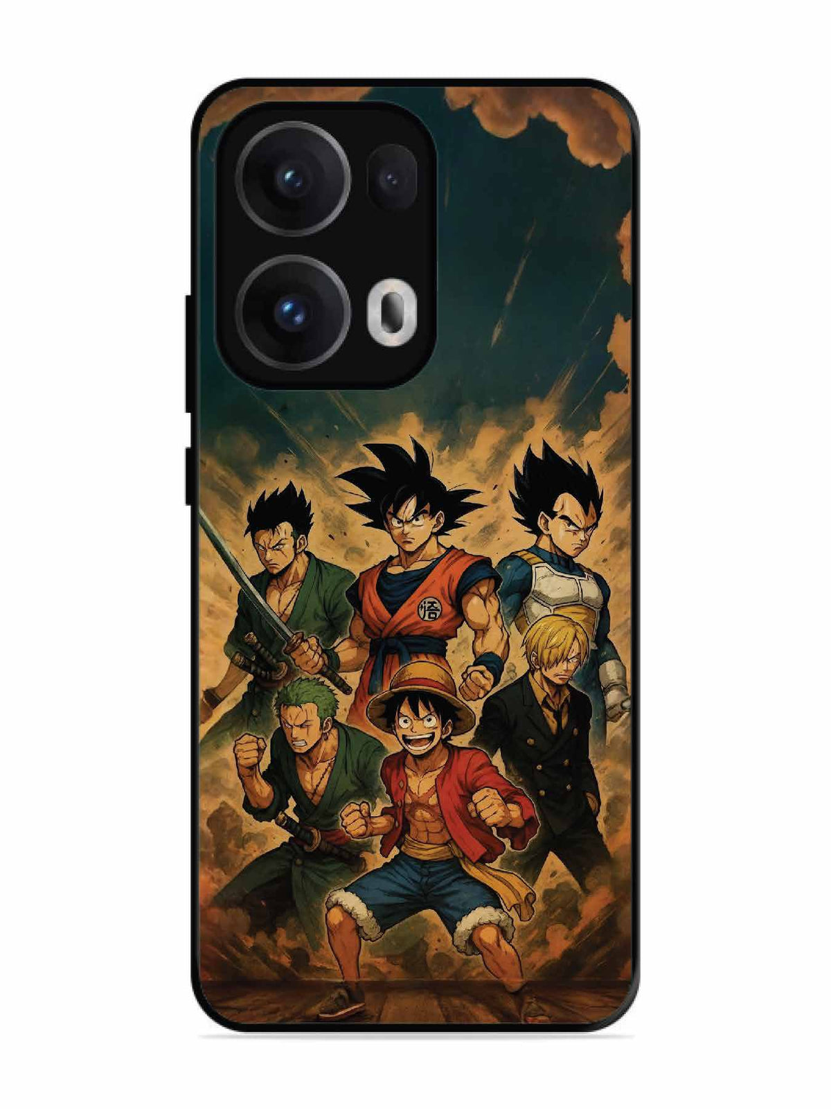 Oppo RENO 13 Pro OnePiece n Dragon Ball Z in one team