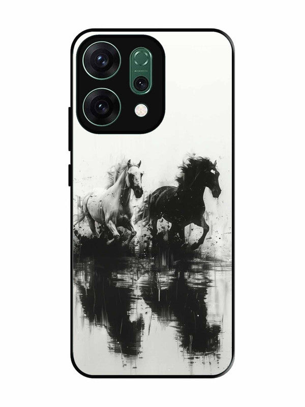 Oppo RENO 14 5G Black & White Horse