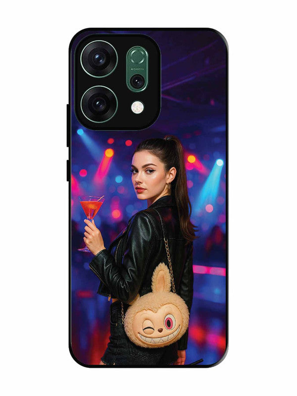 Oppo RENO 14 5G Girl with Labubu Purs